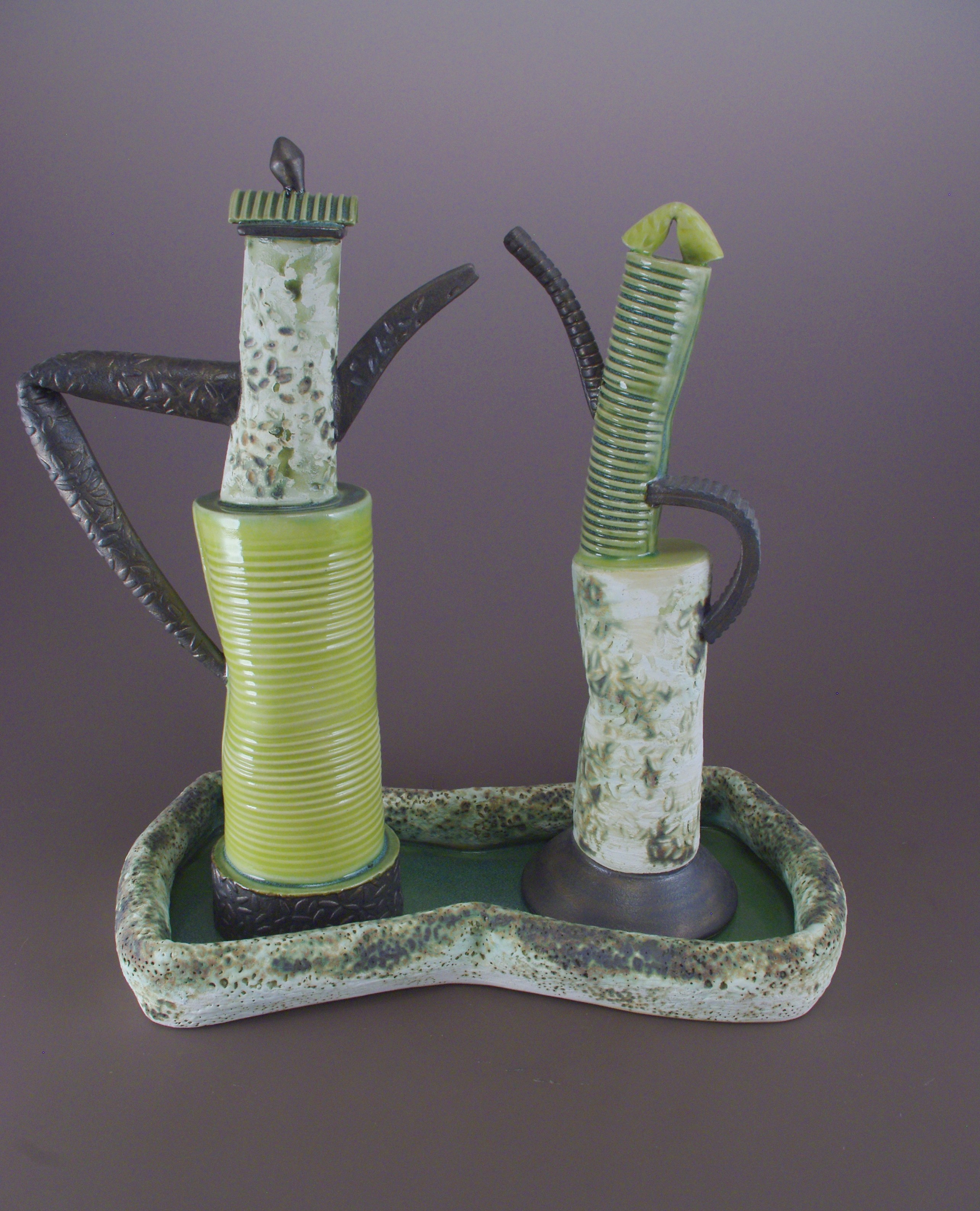 Handbuilt Teapot Set